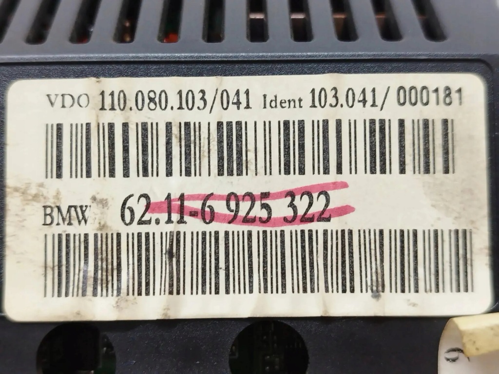 Лічильник bmw 7 e65, e66, e67 87001421 3.0l дизель 160kw 2003 Ціна