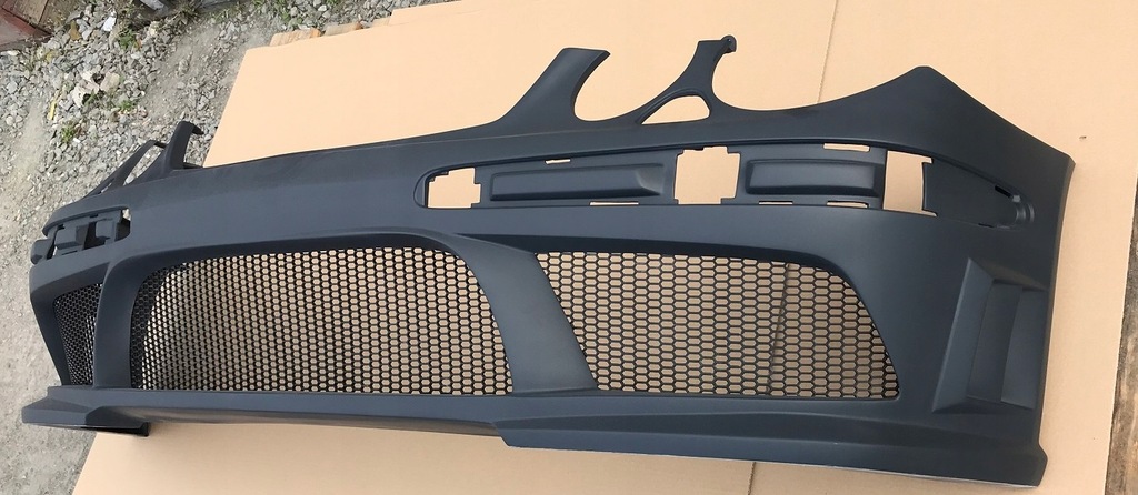 фото №12, Mercedes w211 бампер передний перед спойлер тюнинг