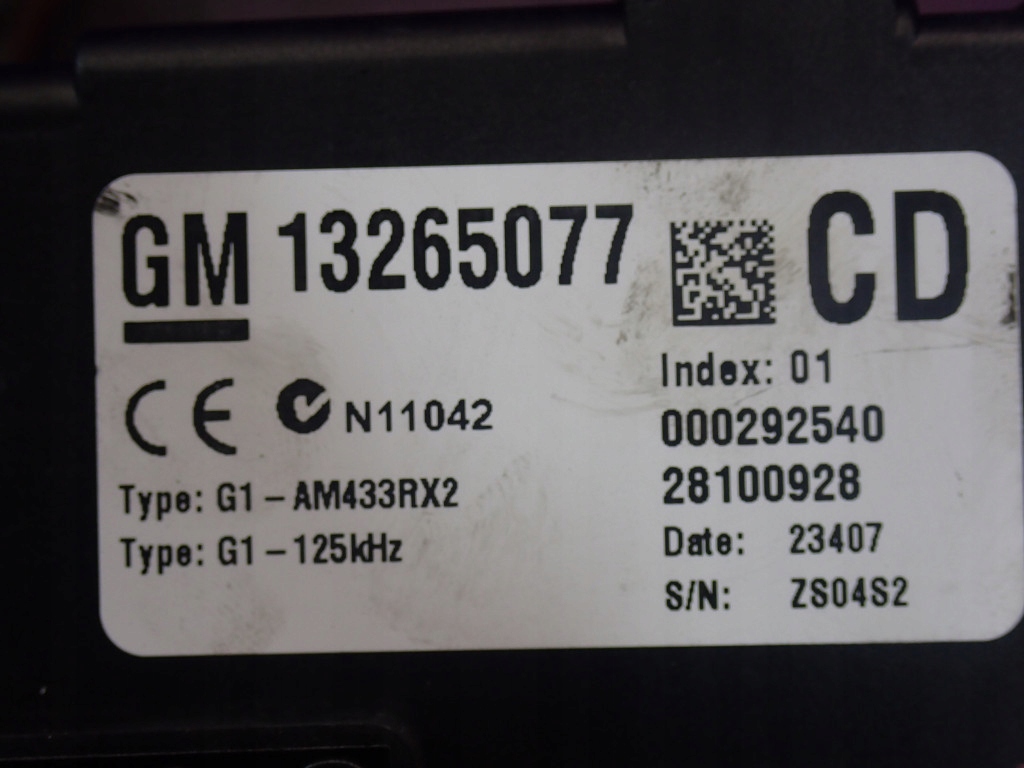 фото №8, Opel corsa d 06-11 коробка предохранителей 13265077