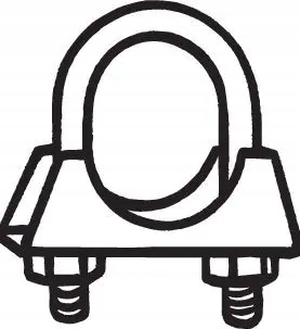 фото №2, Хомут труби випускної 250-162 bosal