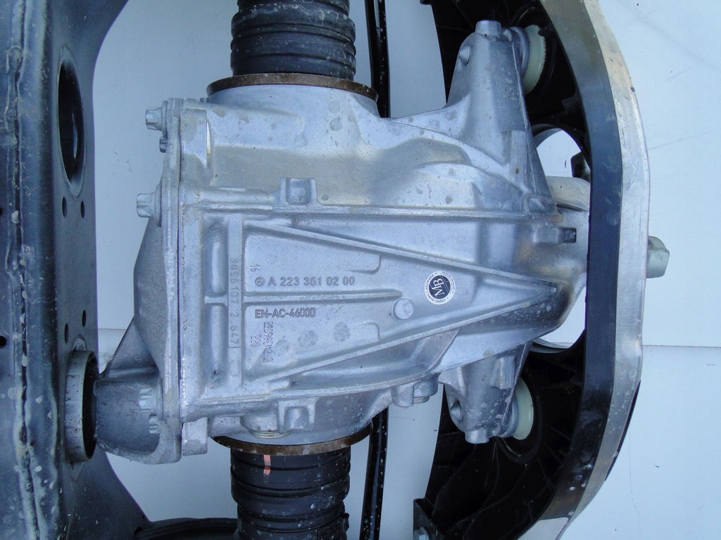 фото №9, Mercedes c klasa 206 w206 мост дифференциал поворотный кулак подрамник задний 4matic