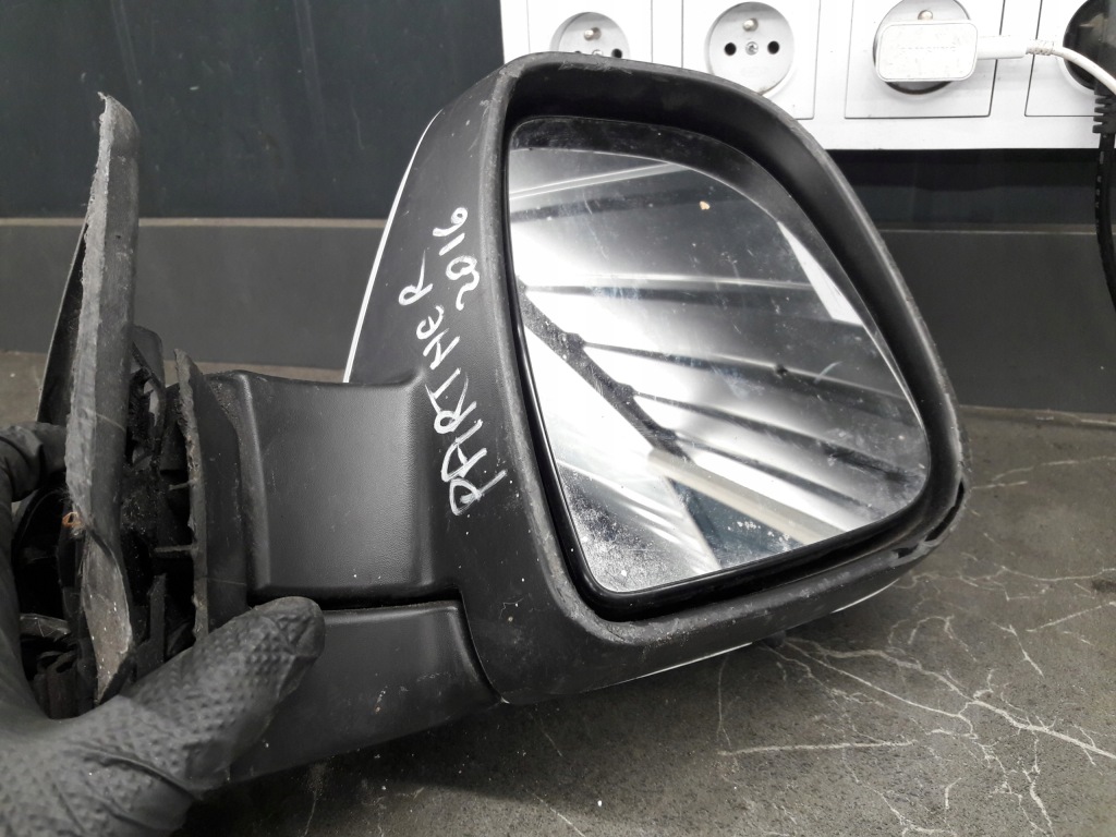 фото №11, 96777549xt дзеркало праве peugeot partner ii 12pin eu білий