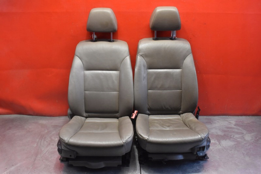 фото №9, Сиденье сиденья комплект обшивка обшивки кожаный bmw e61 03-10