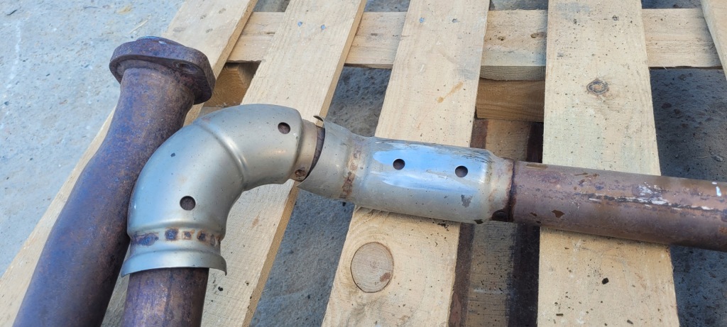 фото №3, Jeep wrangler jk труба вихлопна з'єднувальна 3.6