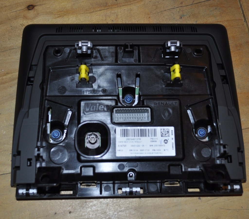 фото №2, Дисплей экран радио navi clio v 280346137r