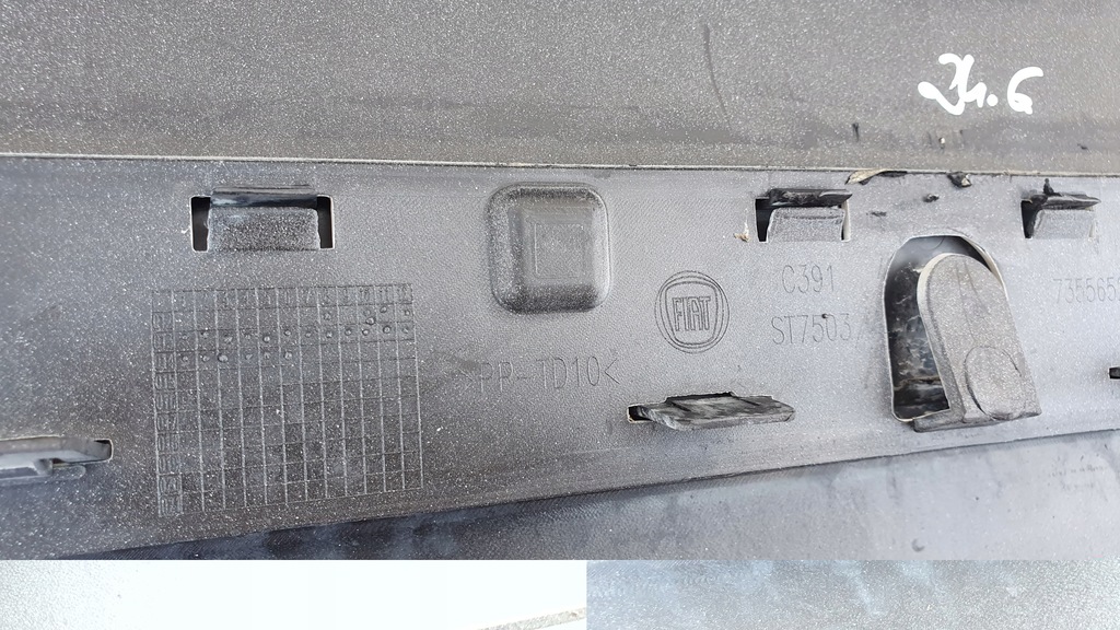 фото №11, Бампер задня fiat 500 s sport ґрати pdc оригінал