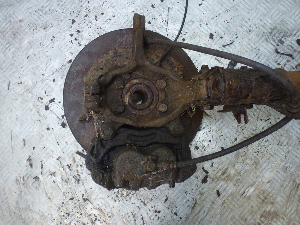 фото №5, Поворотный кулак амортизатор левый перед nissan x-trail t31