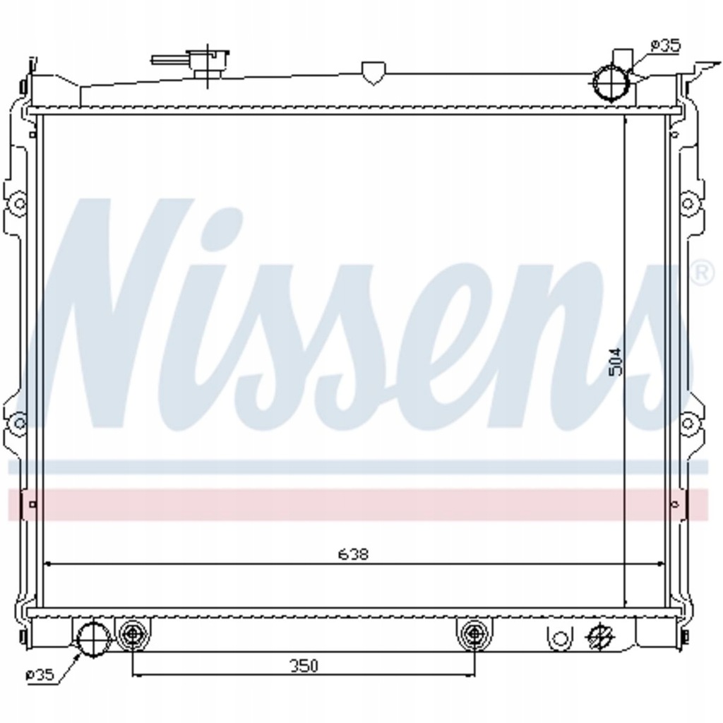 фото №1, Радиатор wody mazda mpv i 88-99 3.0