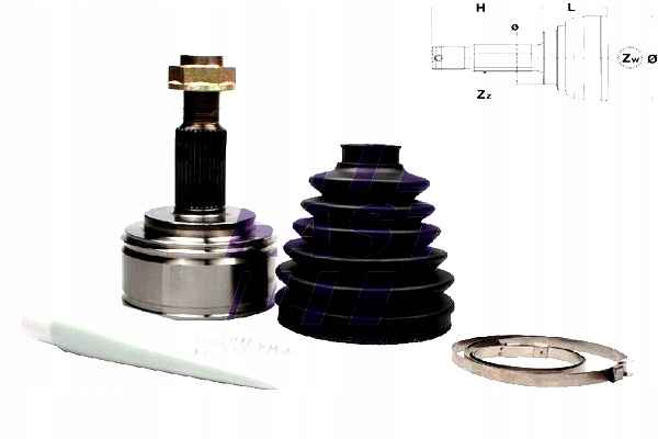 Шрус  полуось renault master 10 наружный fast Доставка