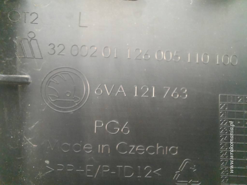 фото №9, Skoda fabia iv бампер перед передний 6va807221