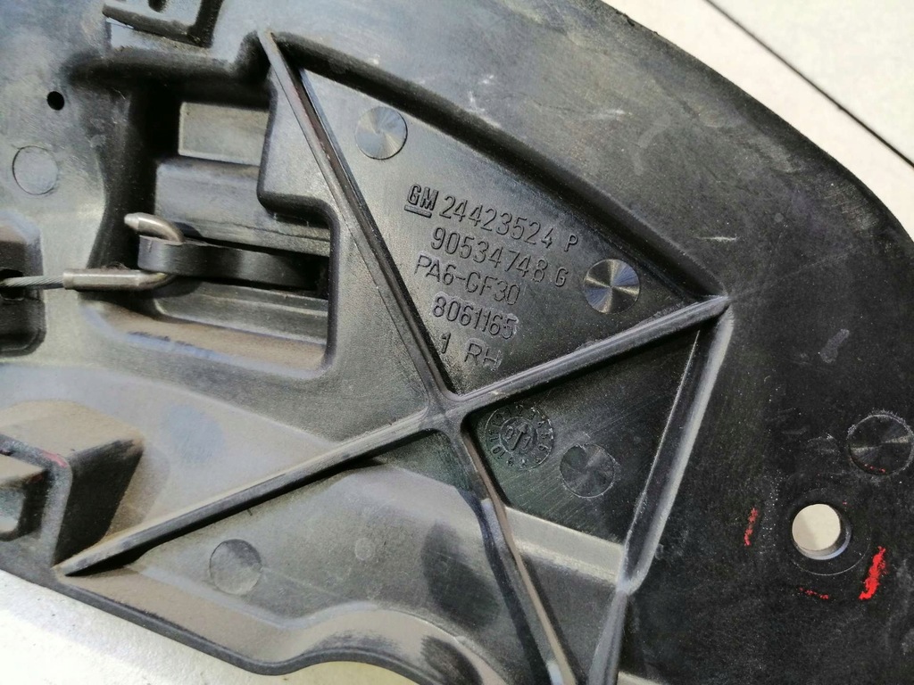 фото №7, Замок двері правий перед ручка corsa c 1.0 24434883