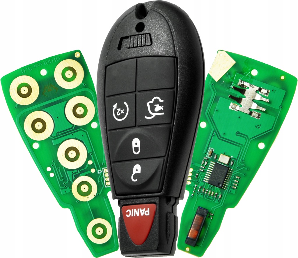 фото №1, Chrysler jeep dodge ram ключ-брелок ключ pilot 433mhz