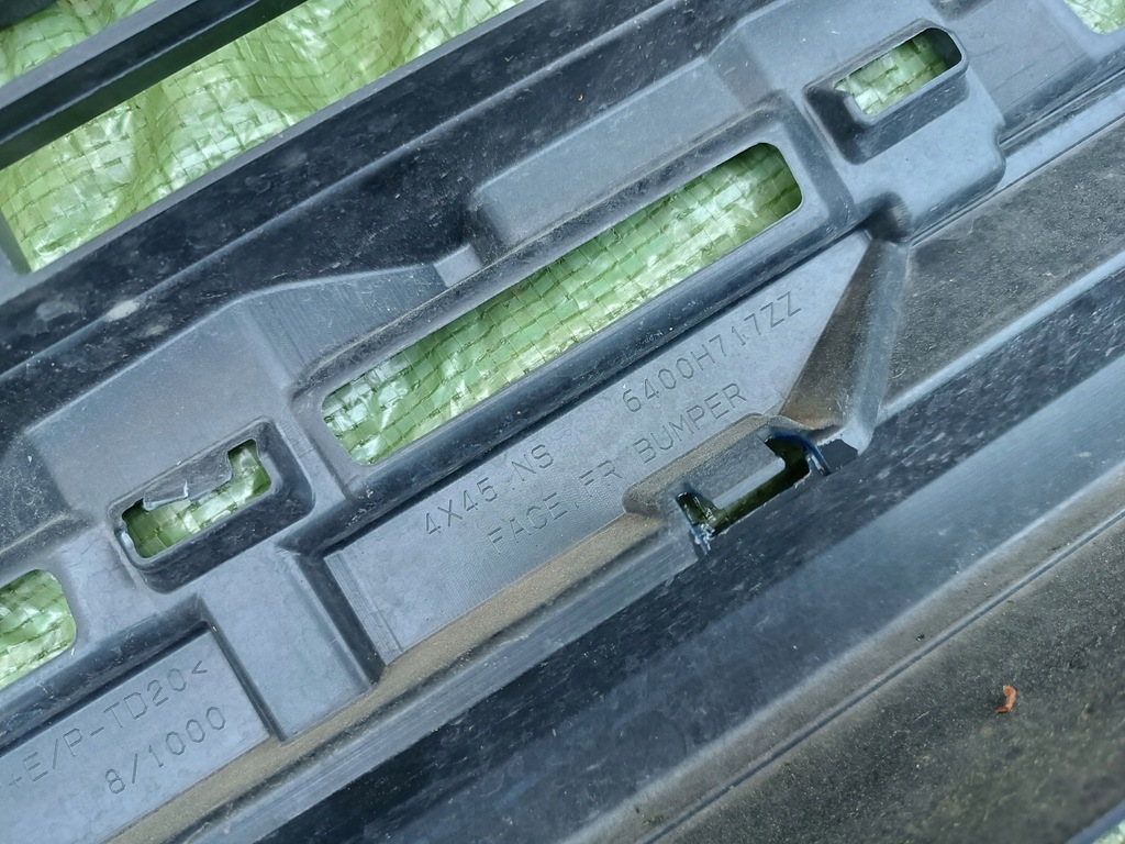 фото №15, Оригинал бампер перед 6400h717zz mitsubishi eclipse cross 2017-