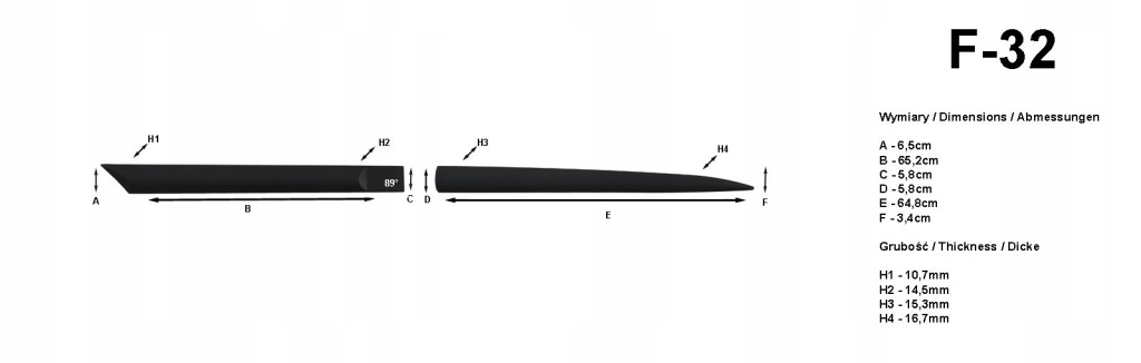 фото №5, Накладки бічний двері rider f-32