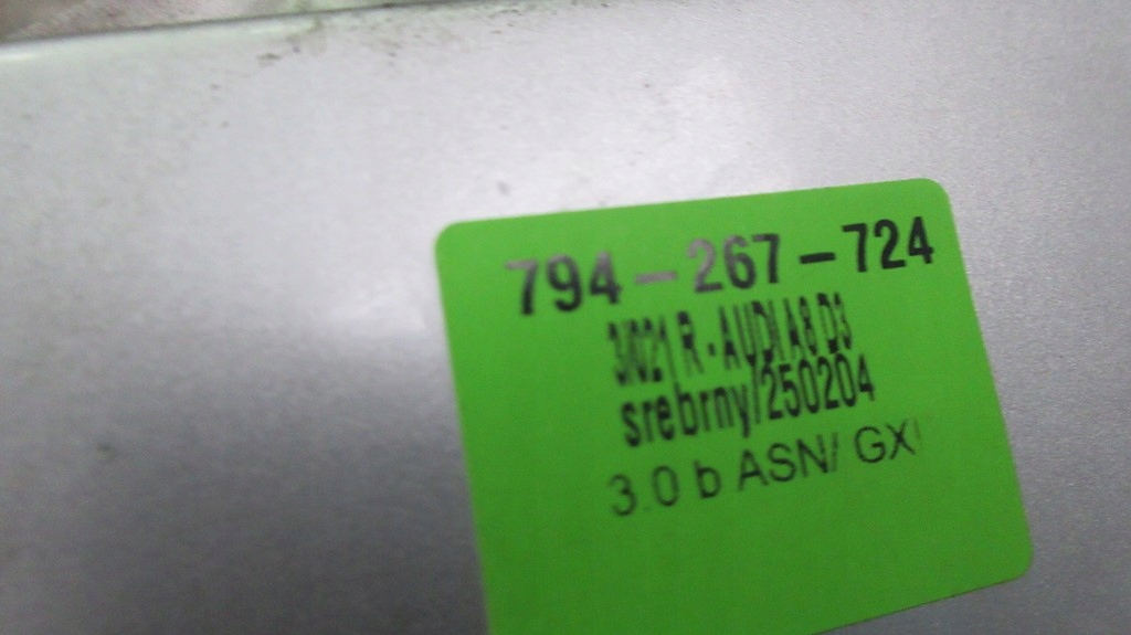 фото №7, Audi a8 d3 лівий крила сріблястий srebro