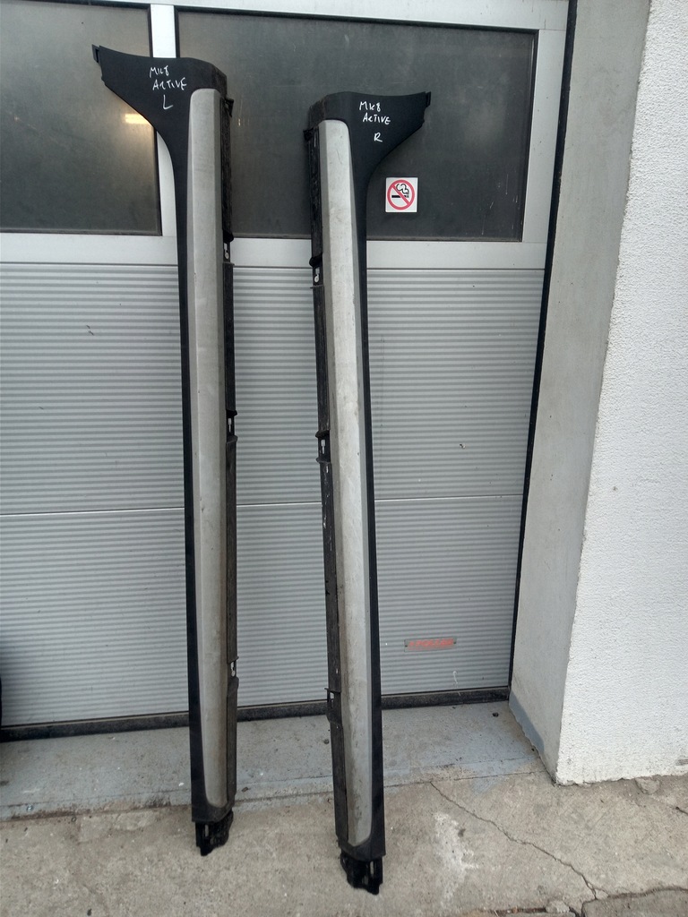 фото №1, Ford fiesta mk8 active накладки порогові пороги