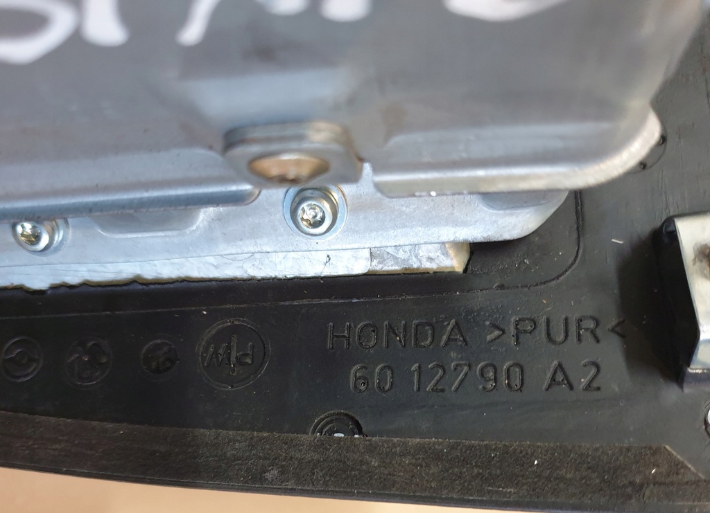 фото №14, Подушка воздушная пассажира подушка безопасности панели консоли honda civic 6 95r. оригинальный номер eu