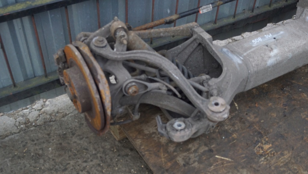 фото №6, Балка підвіска задня peugeot 508 i sw