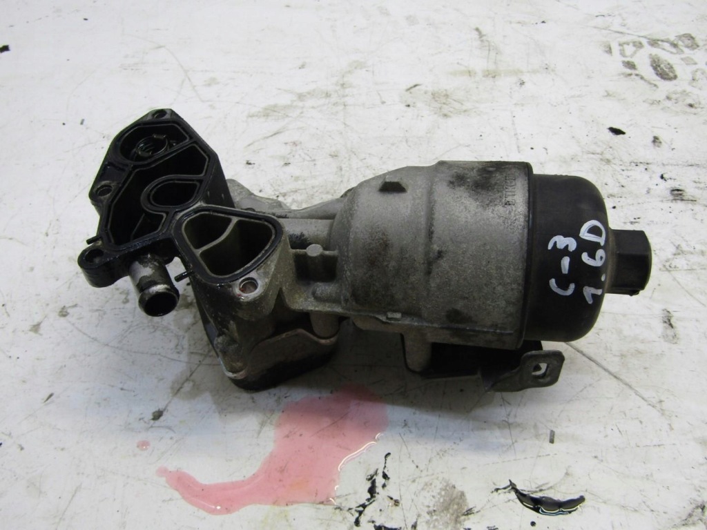 фото №5, Основа корпус захист фільтра оливи citroen c3 iii