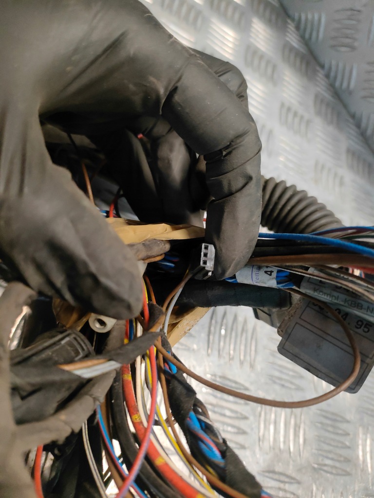 фото №11, Bmw e38 жгут электропроводка дверь левый перед