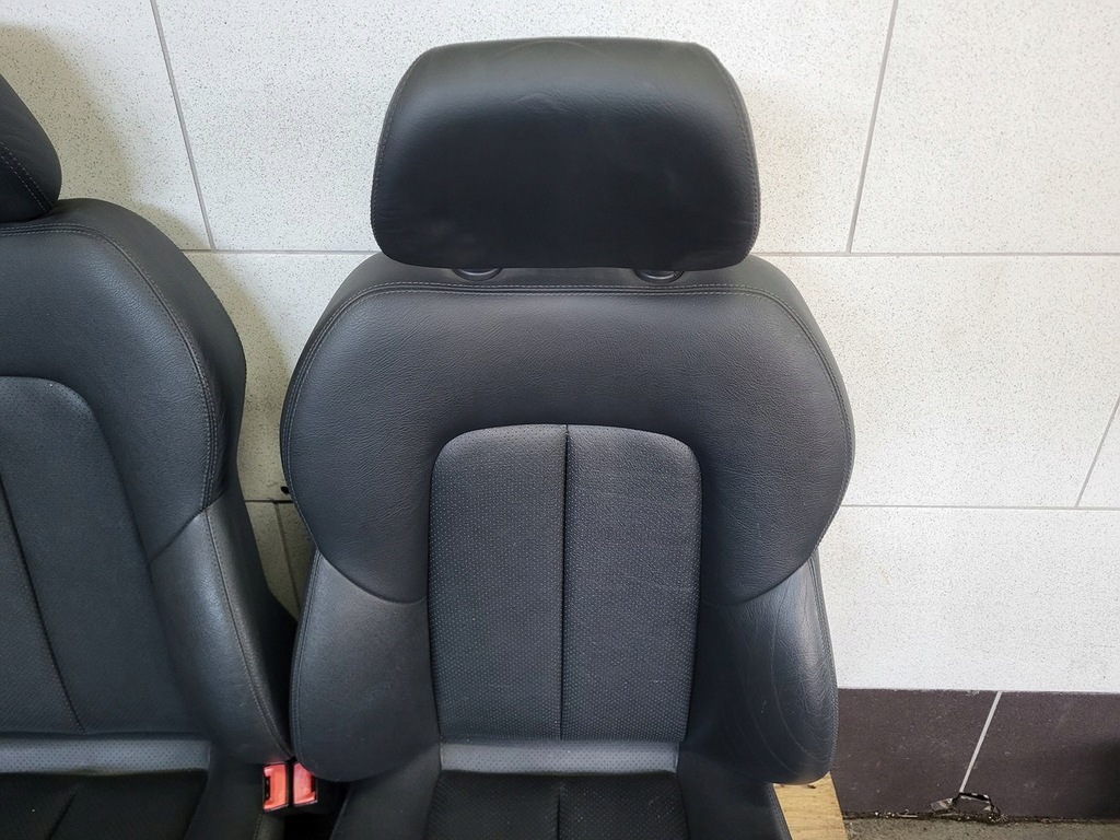 фото №11, Mercedes slk r170 lift сидіння сидіння czarna шкіра uk