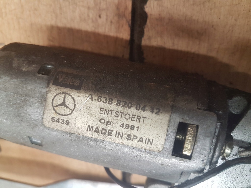 фото №3, Механизм дворники задняя kpl mercedes w638 vito