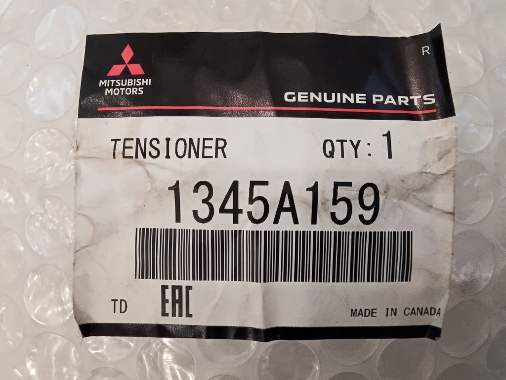фото №7, Mitsubishi lancer evo x evolution x натягувач ремінь генератора