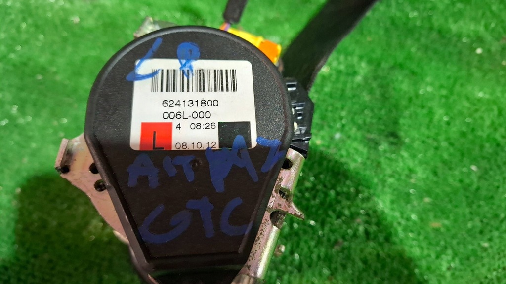 фото №6, Opel astra j gtc лівий перед 624131800 pas безпеки сидіння