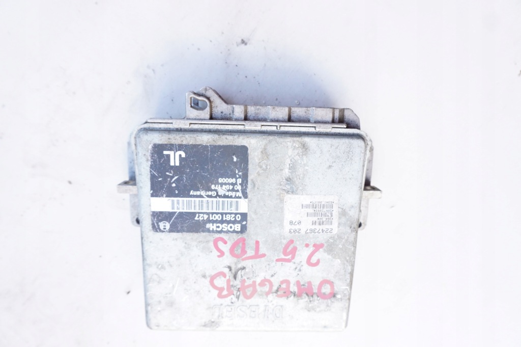 фото №1, Бортовий комп'ютер блок керування двигуна 2247367 opel