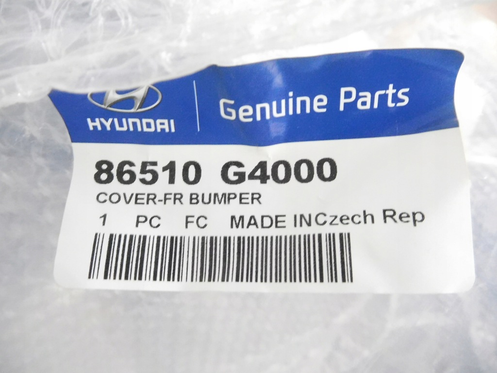фото №10, Бампер перед hyundai i30 iii оригінальний номер 86510 g4000
