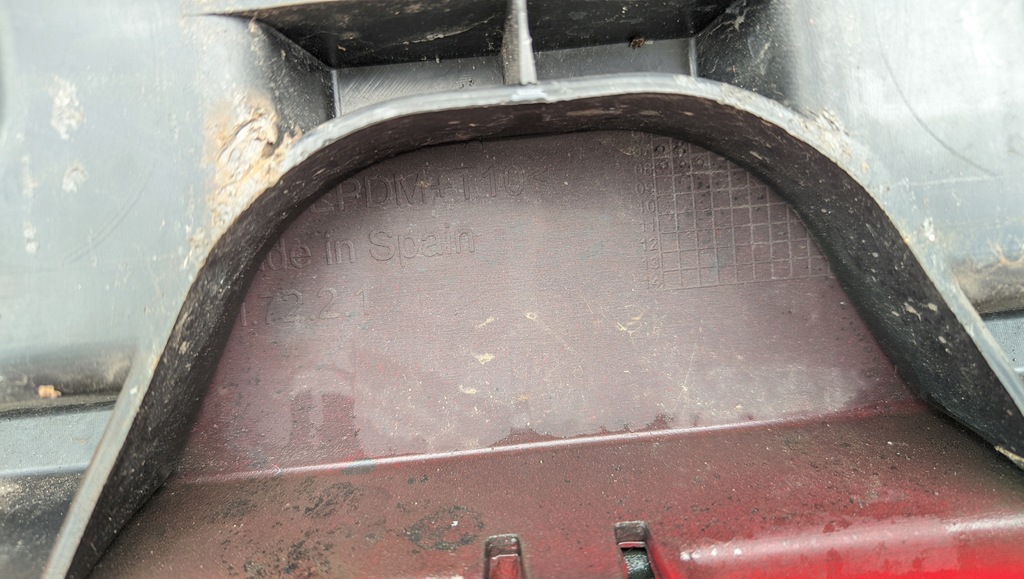 фото №12, Бампер передний перед seat ibiza 6l lift cordoba 2005 - 2008 l53h