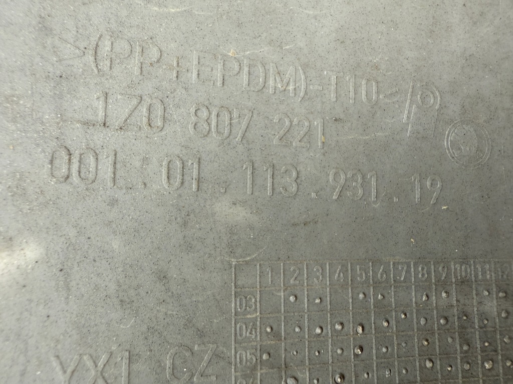 фото №9, Бампер перед передній skoda octavia 2 ii 1z0807221 омивачі