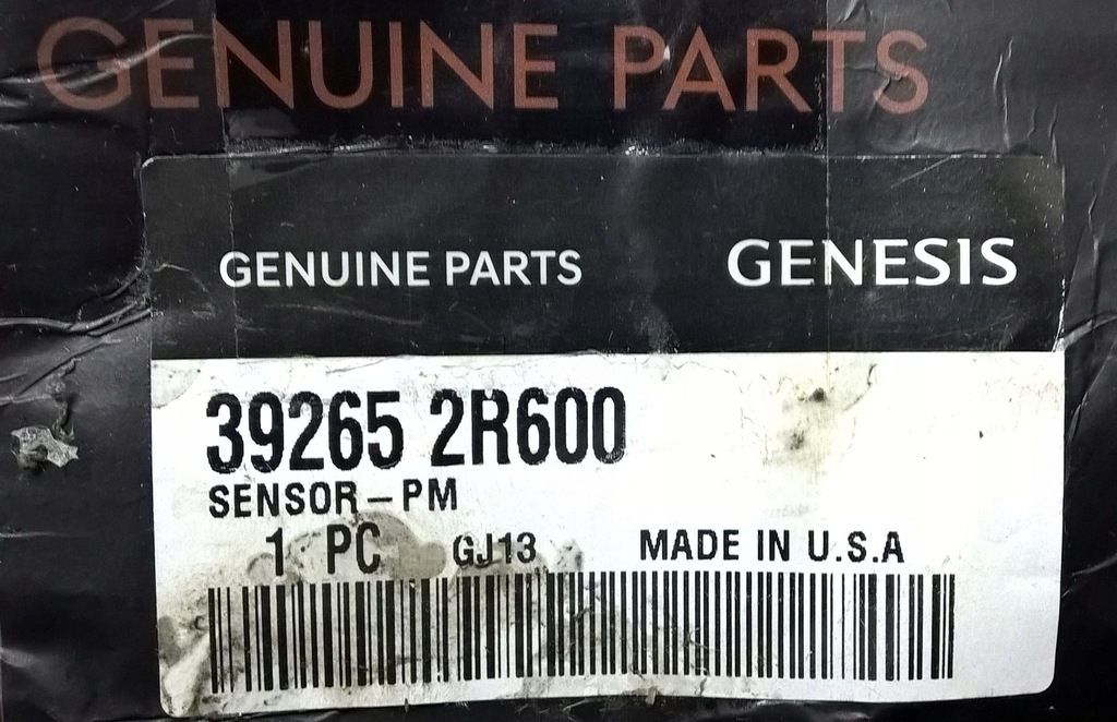 фото №10, Hyundai genesis gv70 2020- датчик nox датчик лямбда-зонд оригінальний номер 39265-2r600