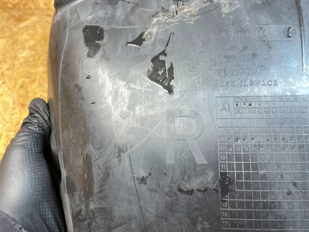 фото №10, Подкрылок перед передние правое передняя часть bmw 7 f01 f02 7185164