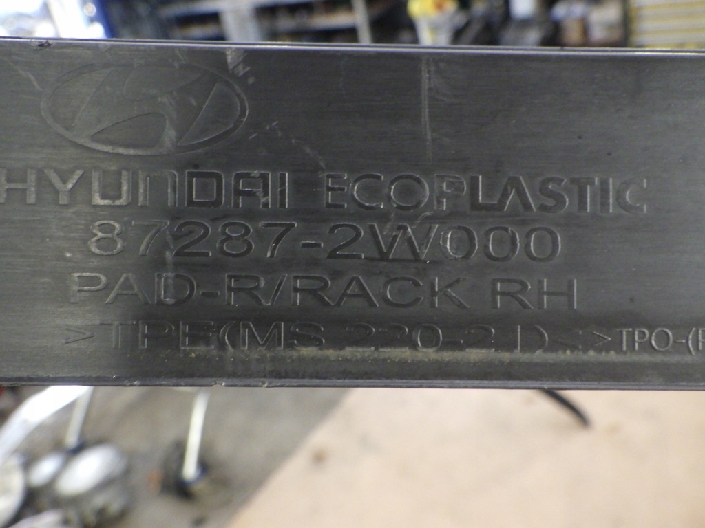 фото №10, Hyundai santa fe молдинг кровельная правая