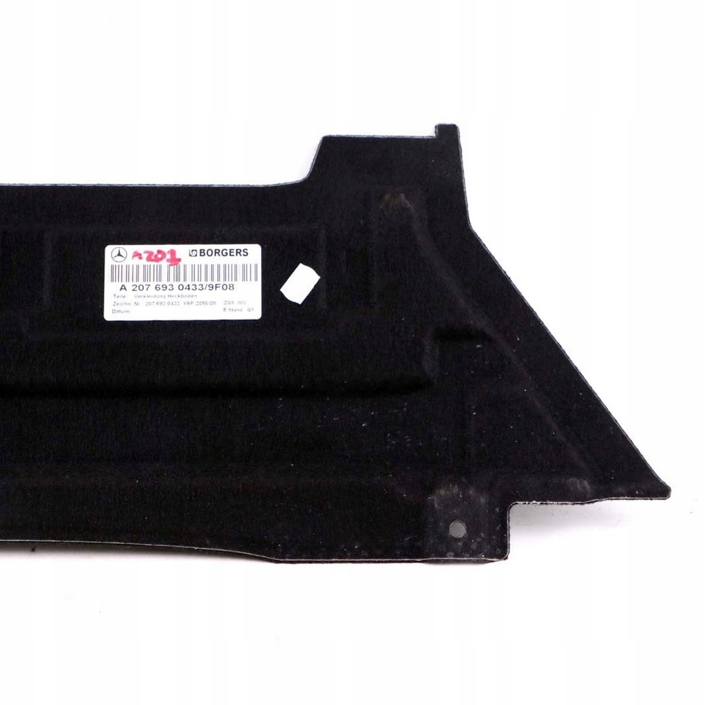 фото №11, Mercedes w207 a207 обшивка килимок підлога багажника задня a2076930433