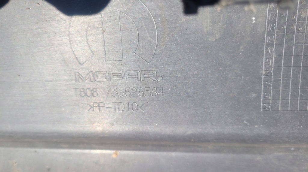 Купить Fiat tipo ii hb спойлер диффузор накладка бампера задний  735626584 // 2158