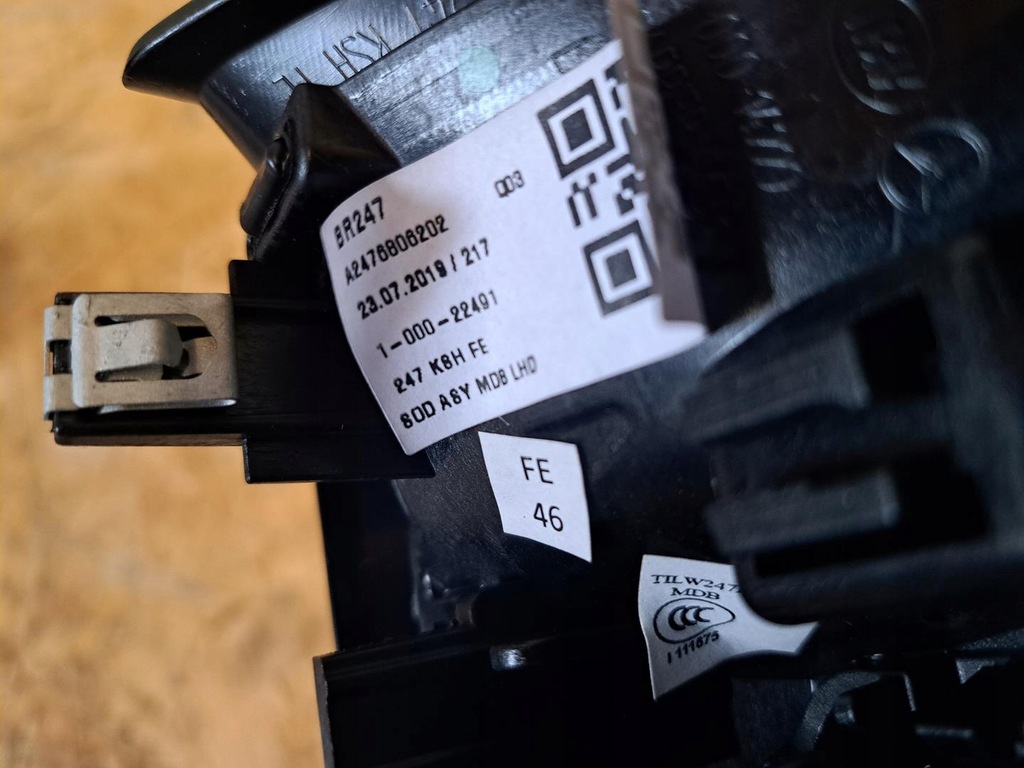 фото №4, Mercedes w247 b-klasa решётки обдув europa