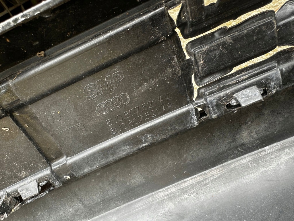 фото №15, Накладка бампера задняя 8u0807521aq audi q3 s-line