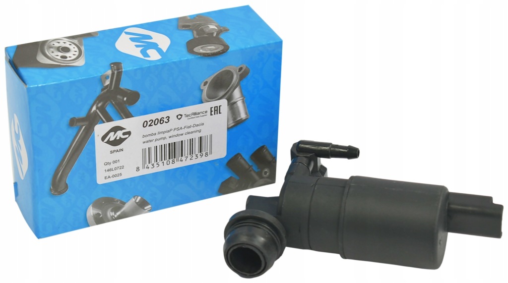 фото №1, Metalcaucho помпа распылителя fiat scudo ulysse