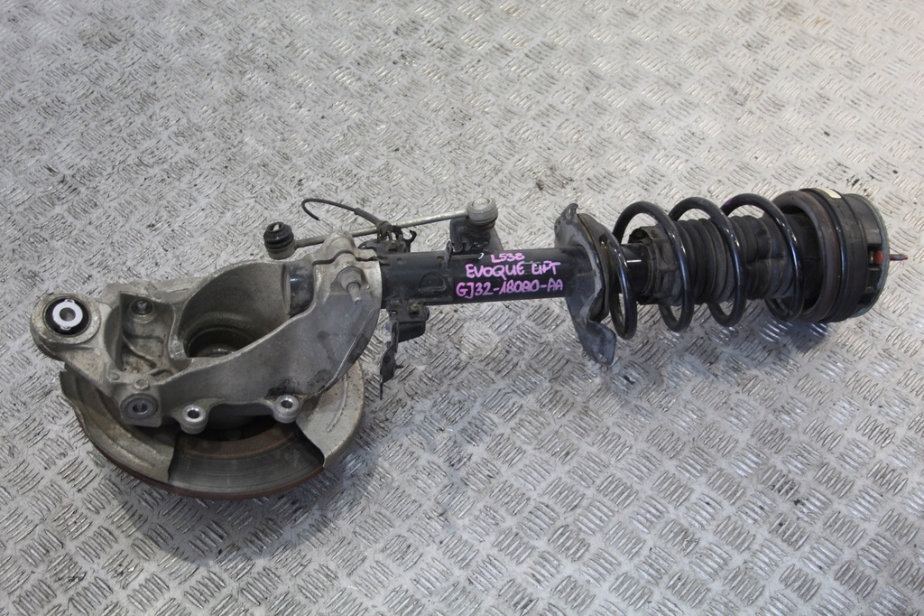 фото №3, Поворотный кулак амортизационная стойка левый задняя evoque dynamic lift