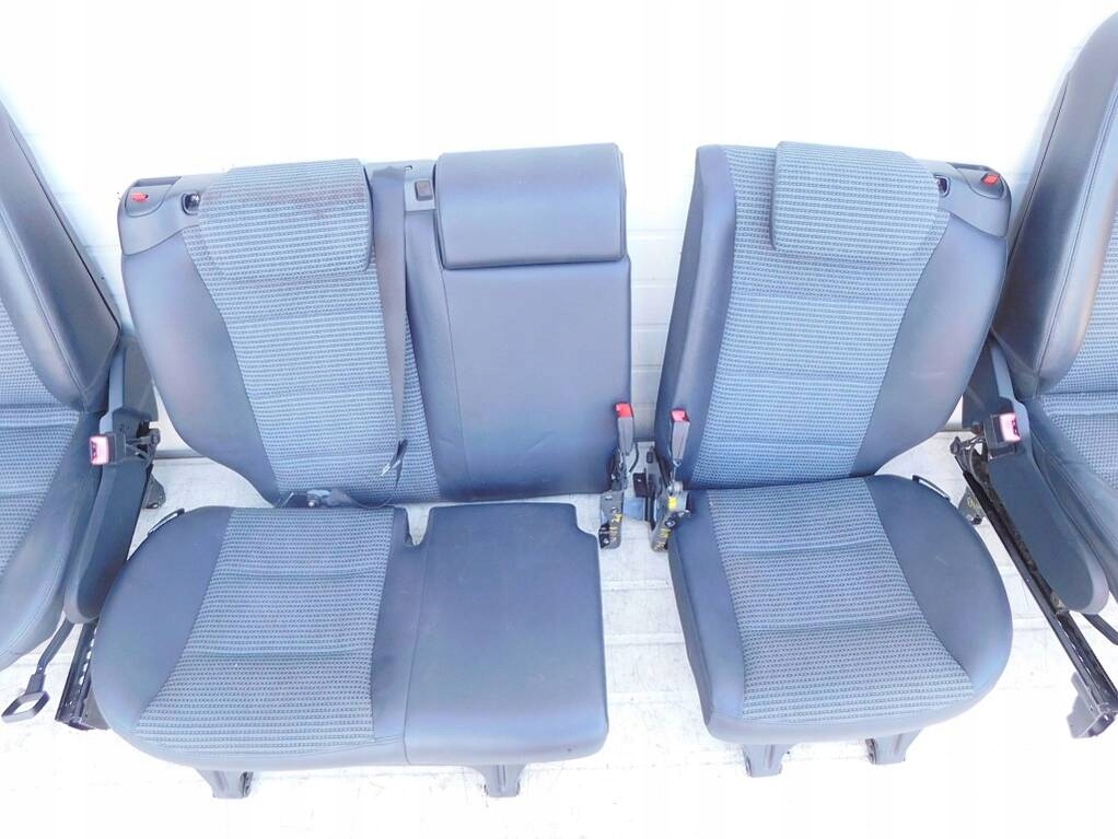 фото №7, Mercedes a w169 3d салон сиденья заднее сиденье kpl