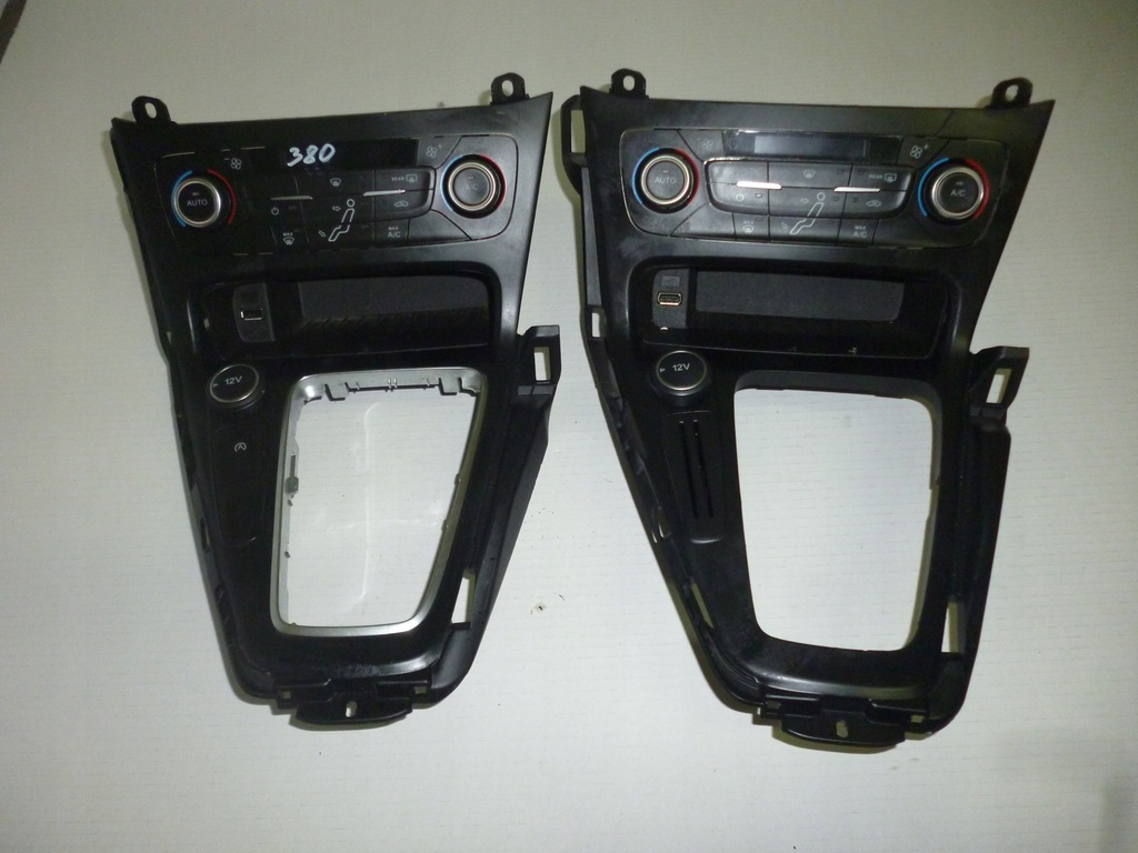 фото №4, Ford focus mk3 lift панель рамка радіо кондиціонера