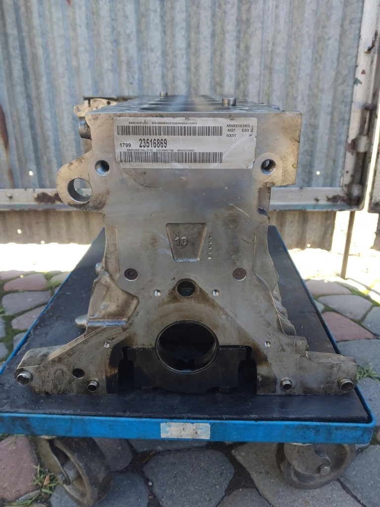 фото №9, Bmw e60 e61 e91 x3 x5 x6 3.0d m57 te4 306d3 блок двигуна