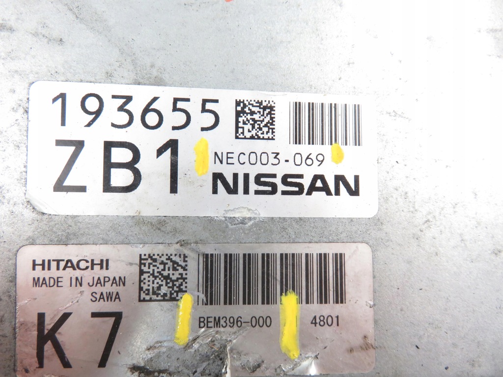 фото №6, Блок управления infiniti q50 3.5 v6 nec003069 bem396000