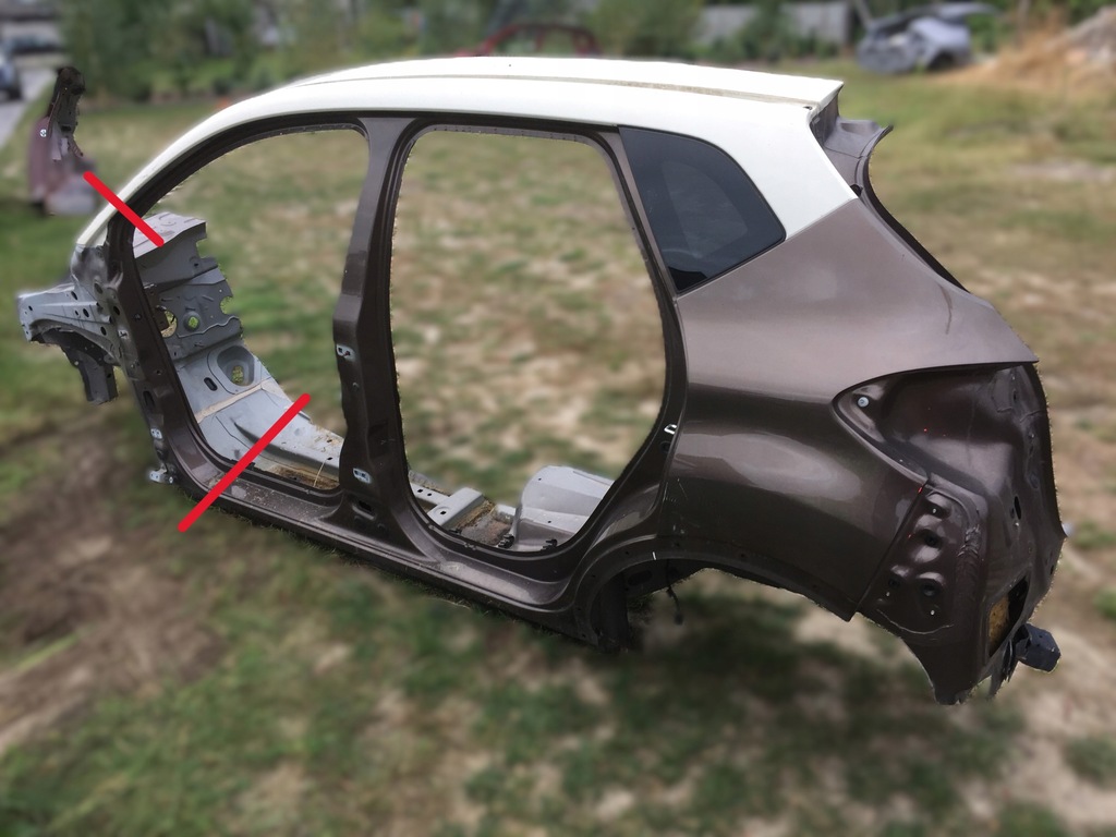 фото №1, Captur i чверть ліва bok поріг крила блок двигуна