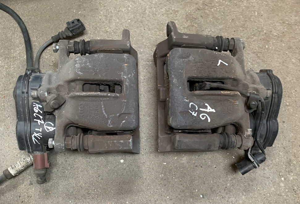 фото №1, Audi a6 c7 суппорт тормозной задняя левый lub правый