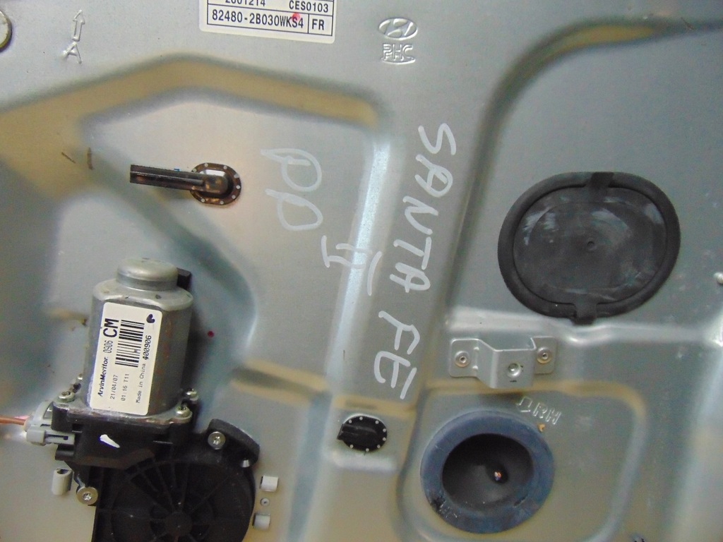 фото №14, Механизм стекло правый перед hyundai santa fe ii eu