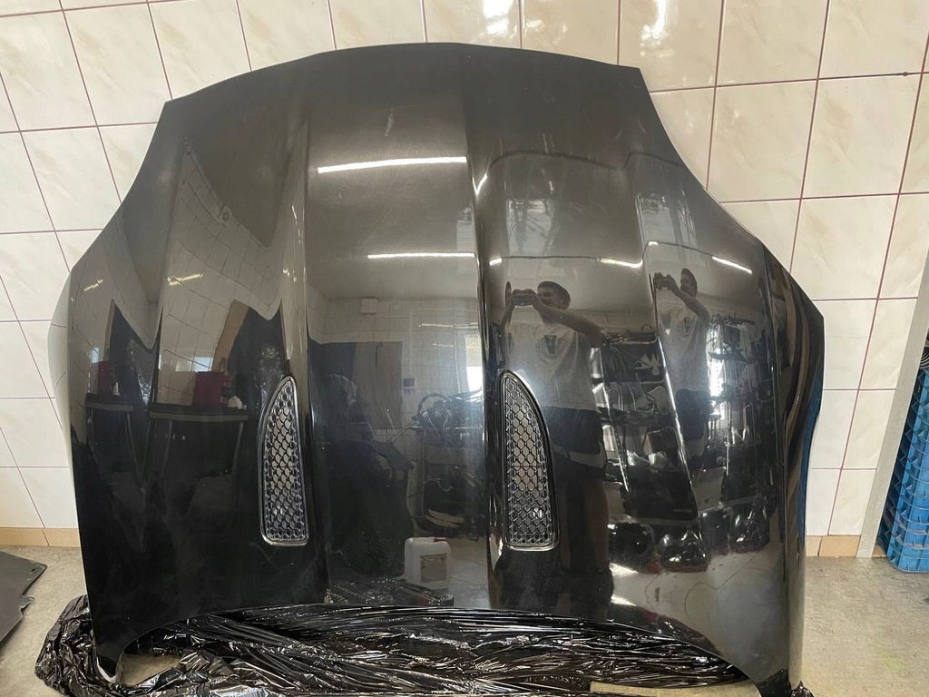 фото №1, Капот передняя jaguar f-type x152 оригинальный номер ex53-16612