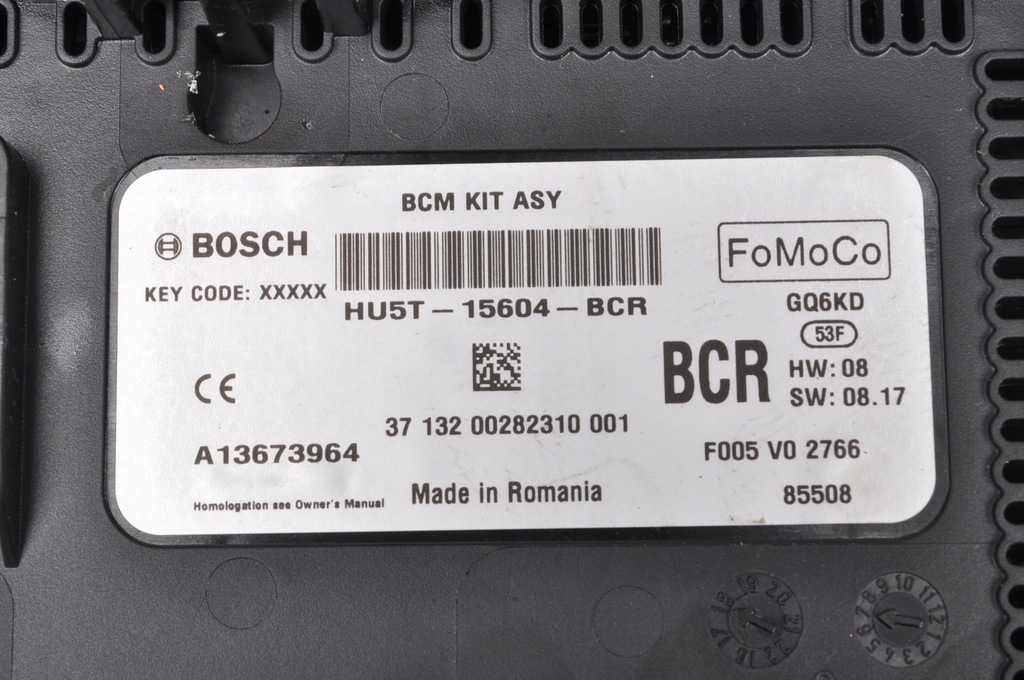 фото №6, Ford fiesta mk8 коробка модуль bsi hu5t-15604-bcr